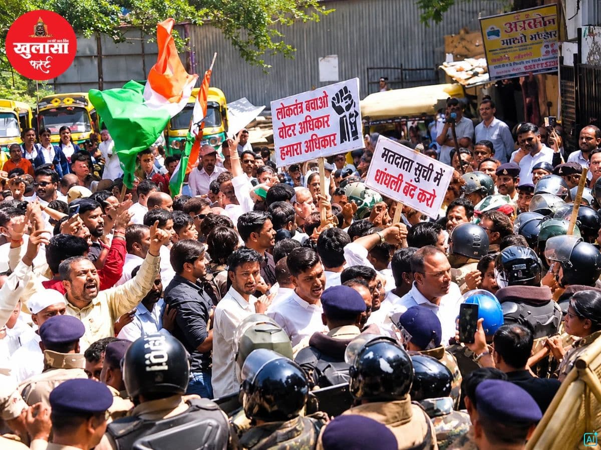 देखिए वीडियो, सीईसी के खिलाफ प्रदर्शन