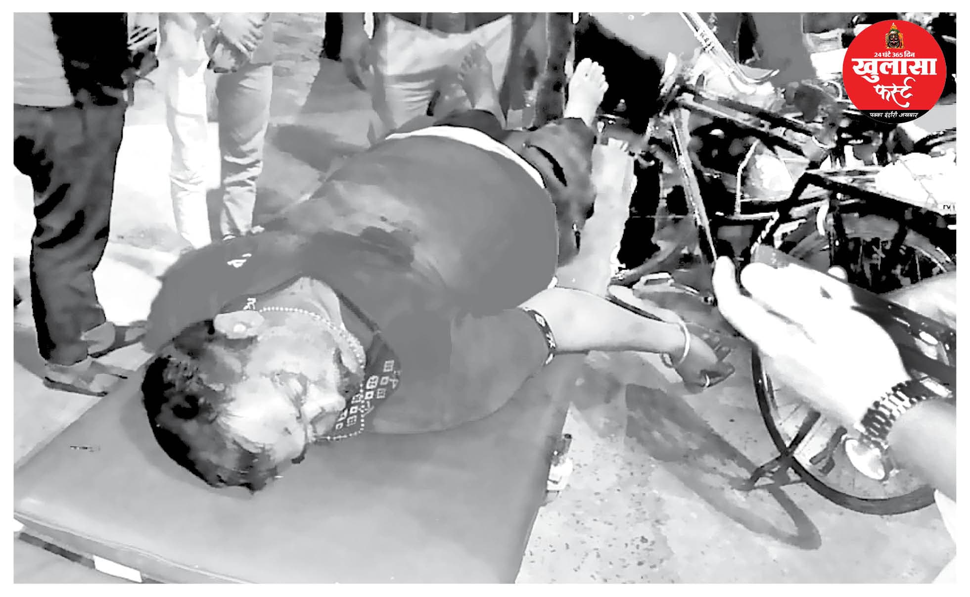 होटल से घर लौट रहे कुक को ट्रक ने रौंदा