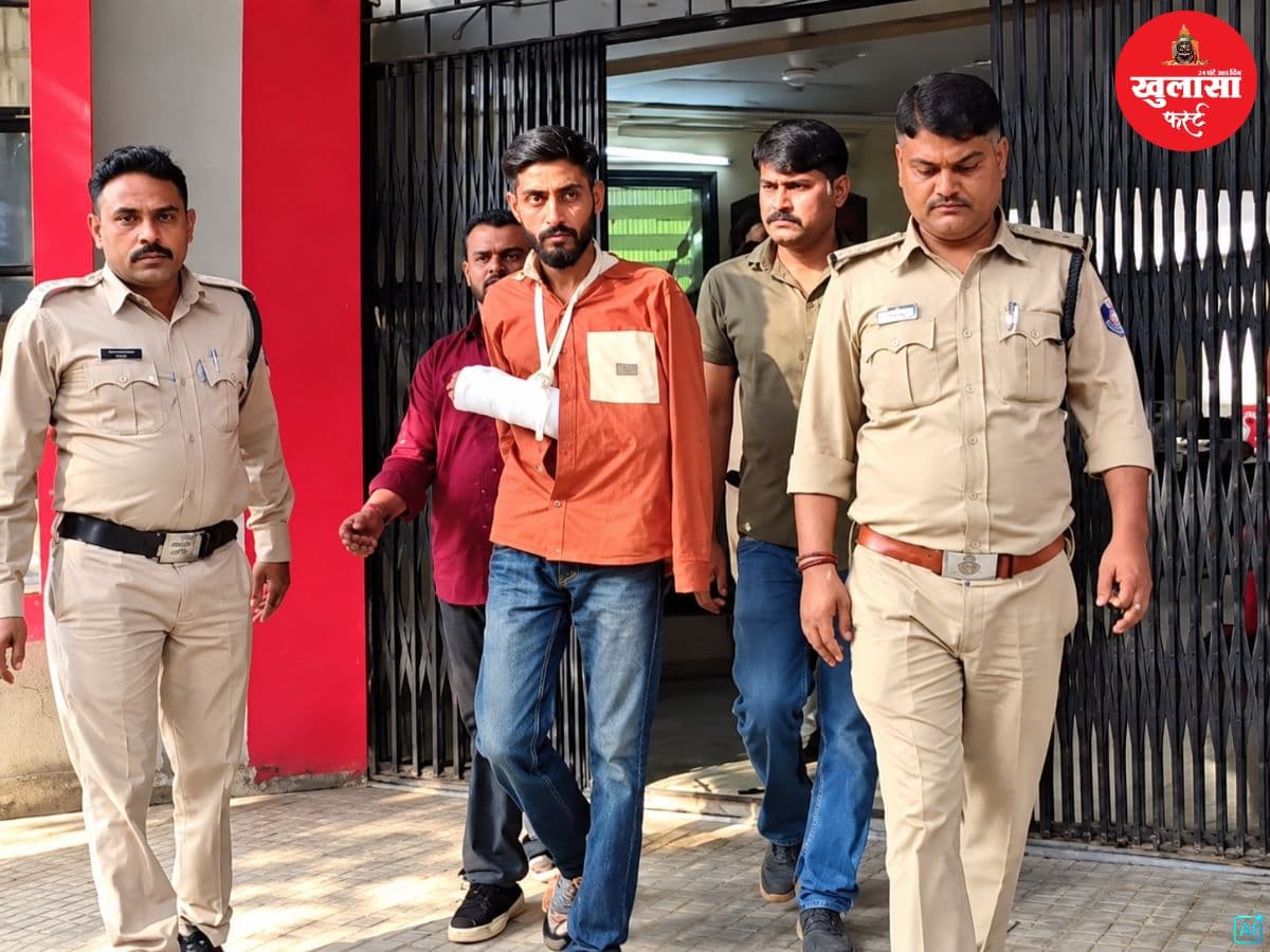 मेडिकल के बाद पुलिस अभिरक्षा से फिर भागा आरोपी