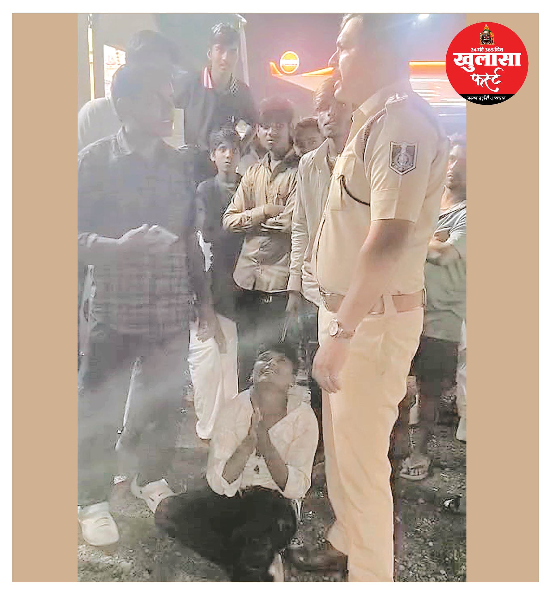 सीसीटीवी फुटेज से पकड़ाए आरोपी
