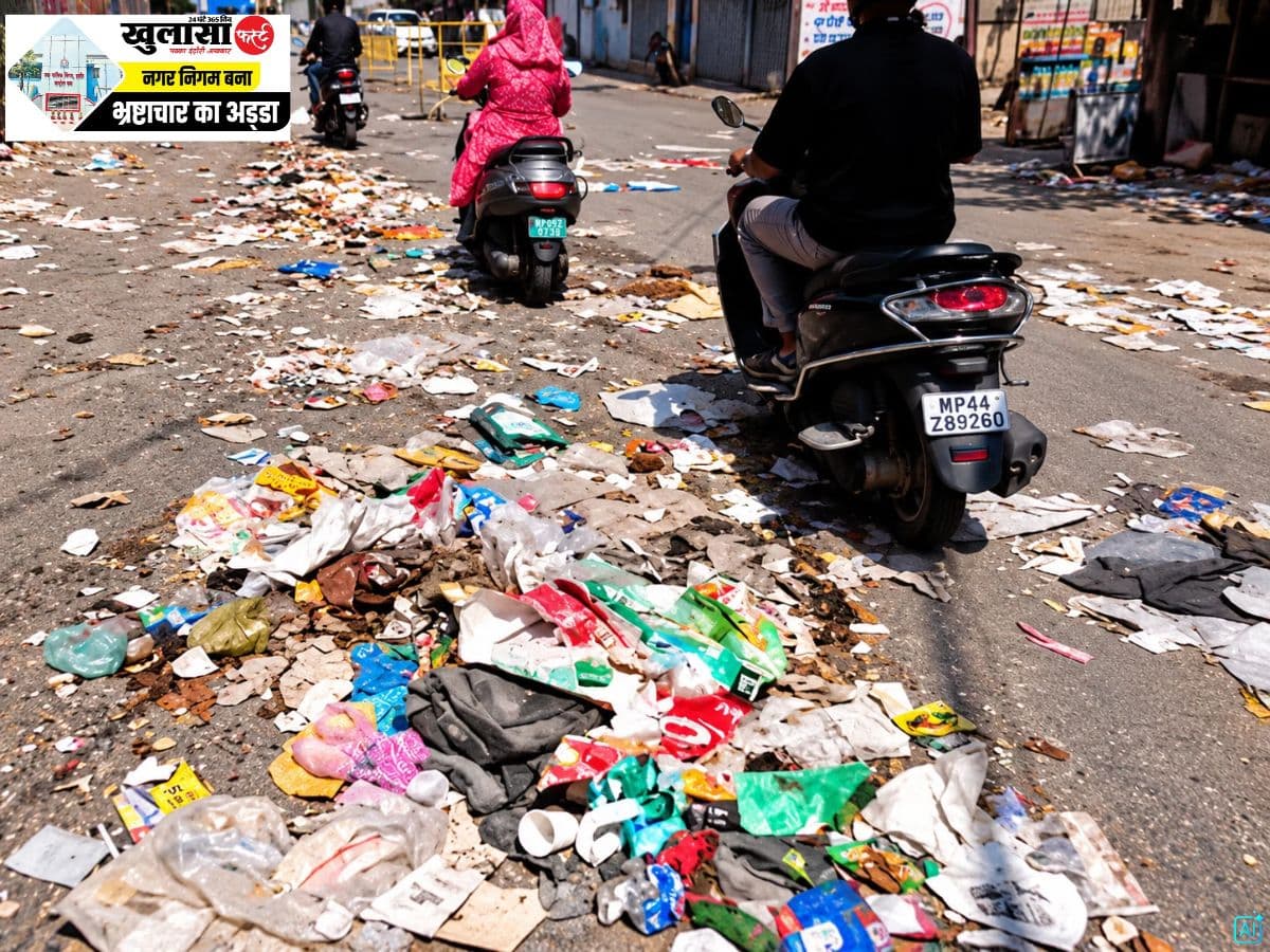देखिए वीडियो, सफाईकर्मियों की हड़ताल का असर