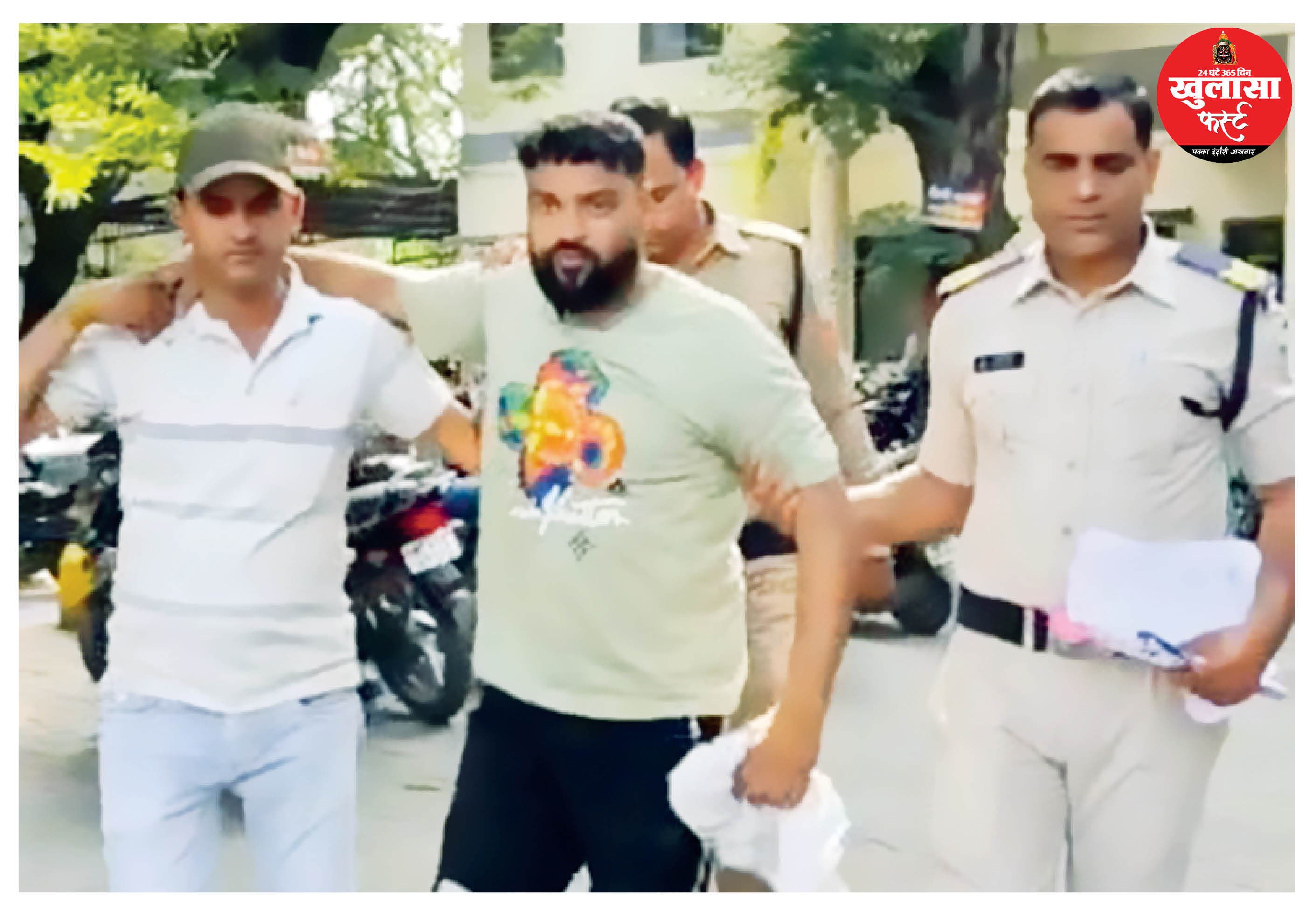 फर्जी क्राइम ब्रांच मामले में शाहरुख उर्फ पेट्रोल गिरफ्तार
