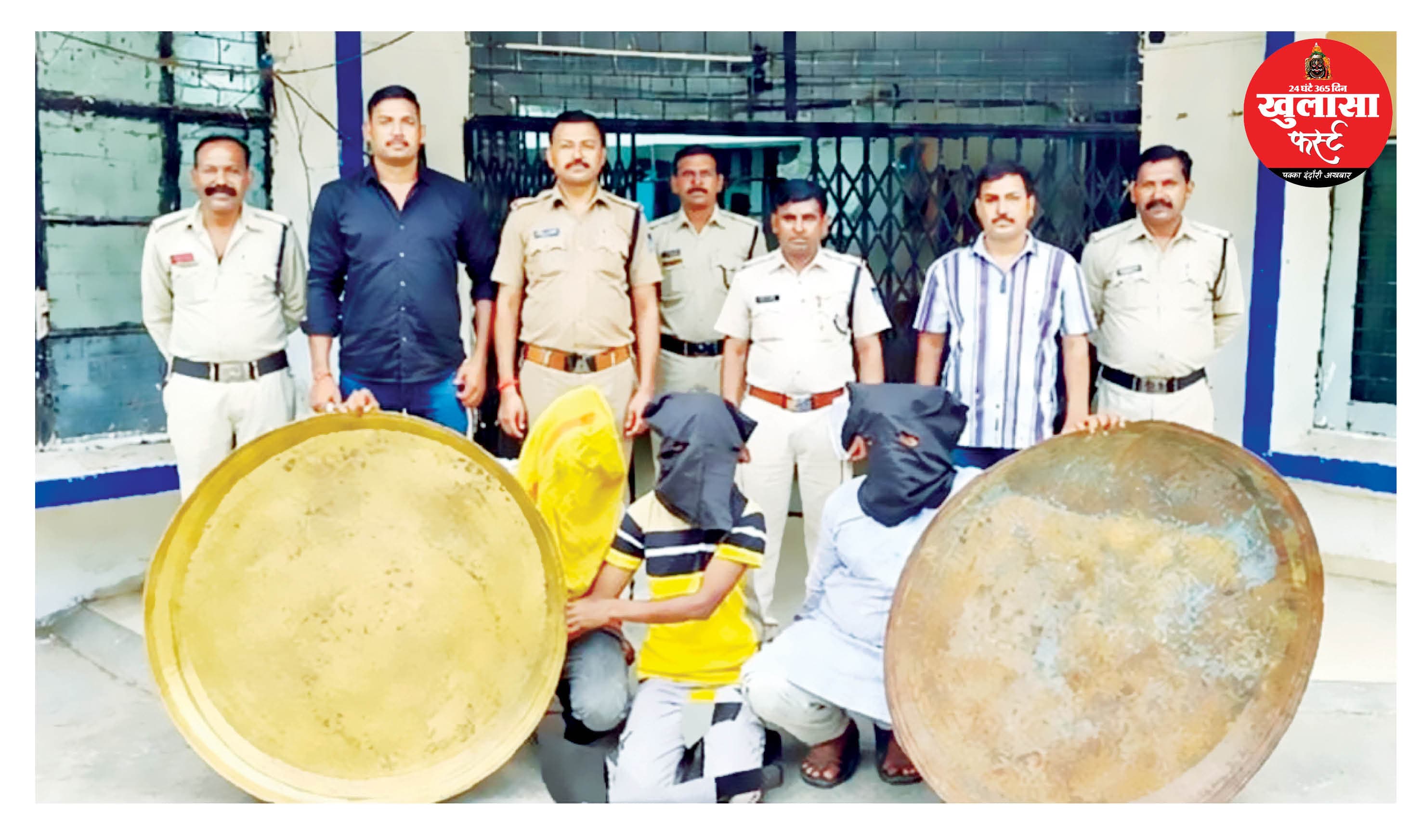 शौक पूरे करने के लिए करते थे चोरी, तीन गिरफ्तार