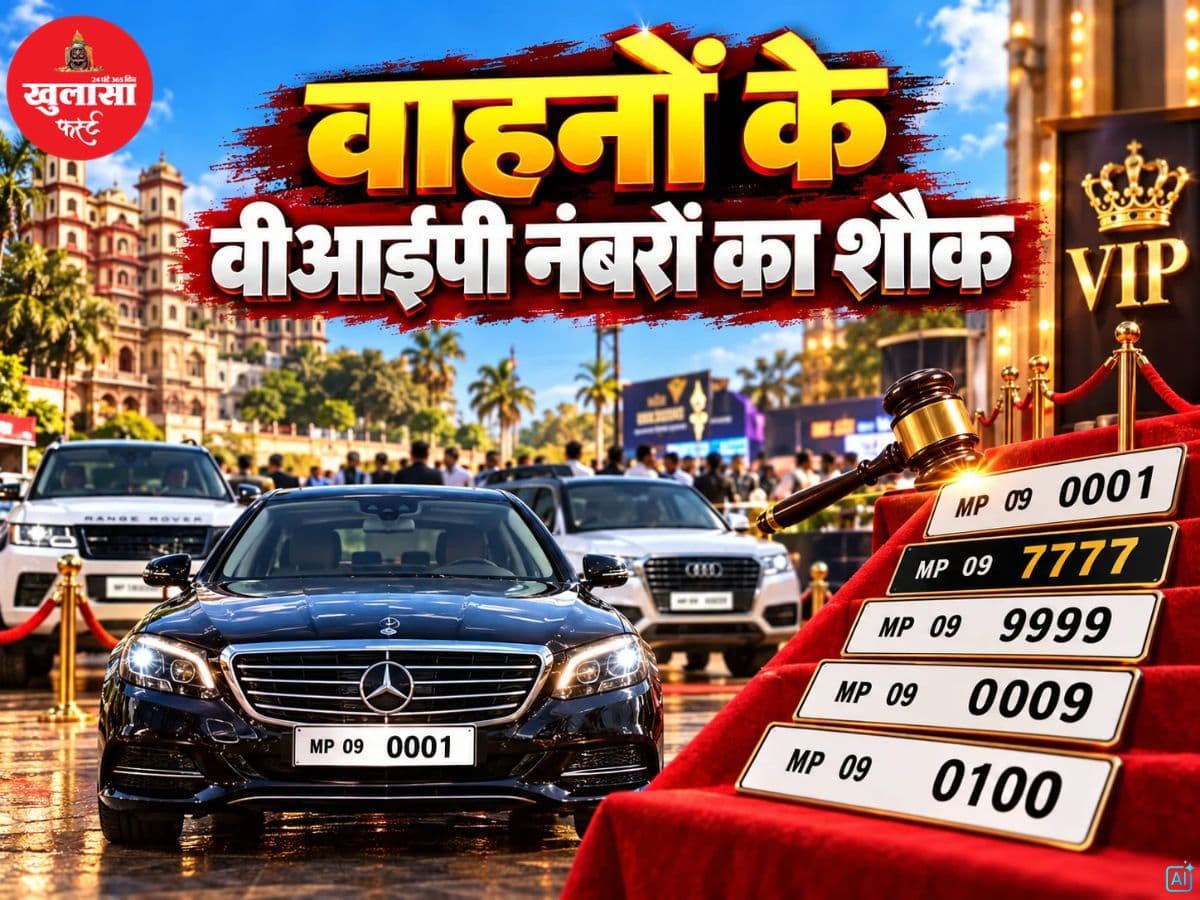 वीआईपी नंबरों की नीलामी में घमासान
