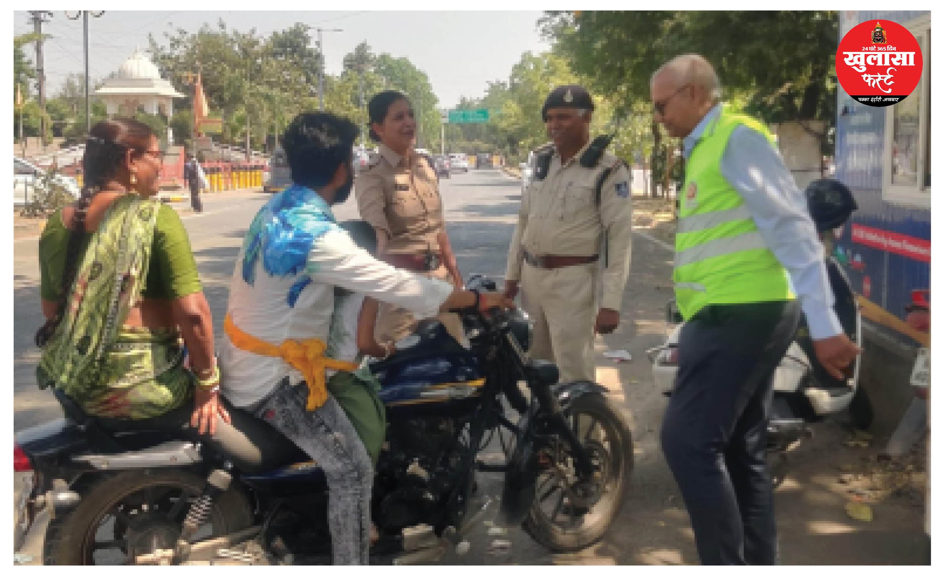 बच्चों को बाइक पर बैठाने में कभी न करें लापरवाही