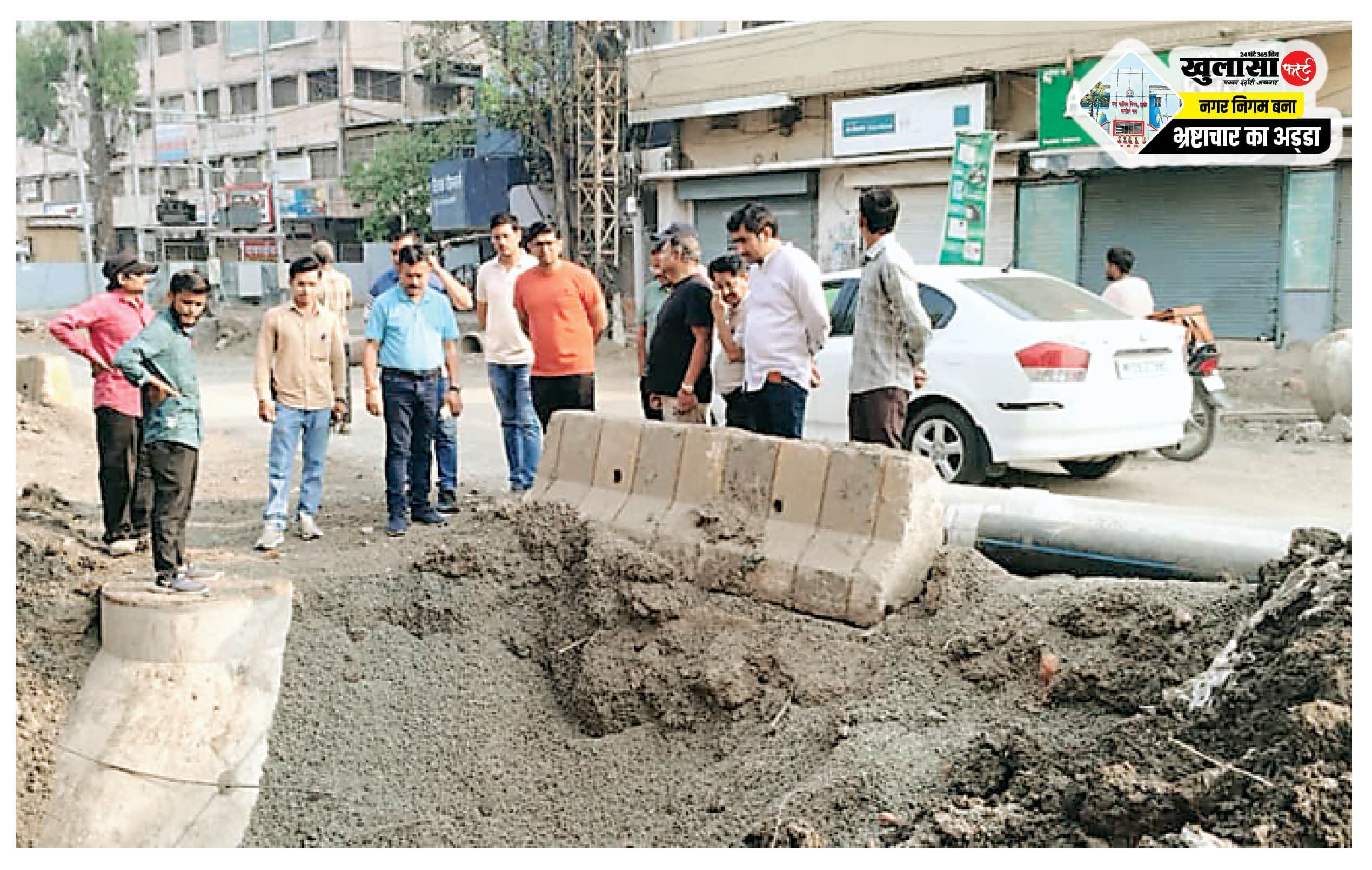 मालवीय नगर में शीघ्र शुरू किया जाए सड़क निर्माण