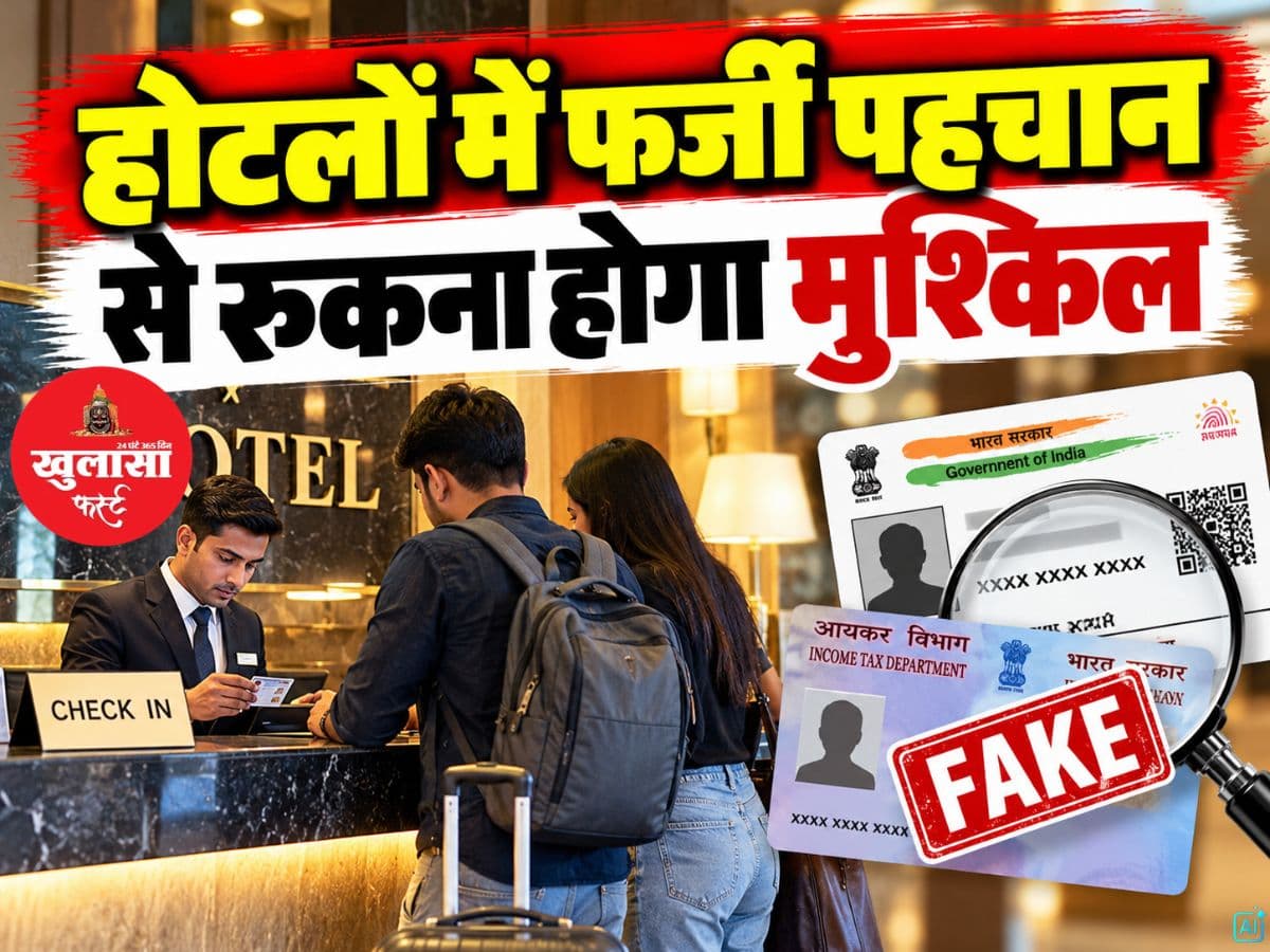 होटलों में फर्जी पहचान से रुकना होगा मुश्किल