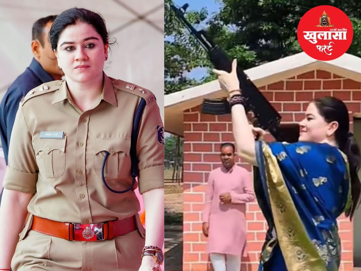 वीडियो देखिये, साड़ी पहन AK-47 से फायरिंग करने पर IPS अंकिता शर्मा को नोटिस