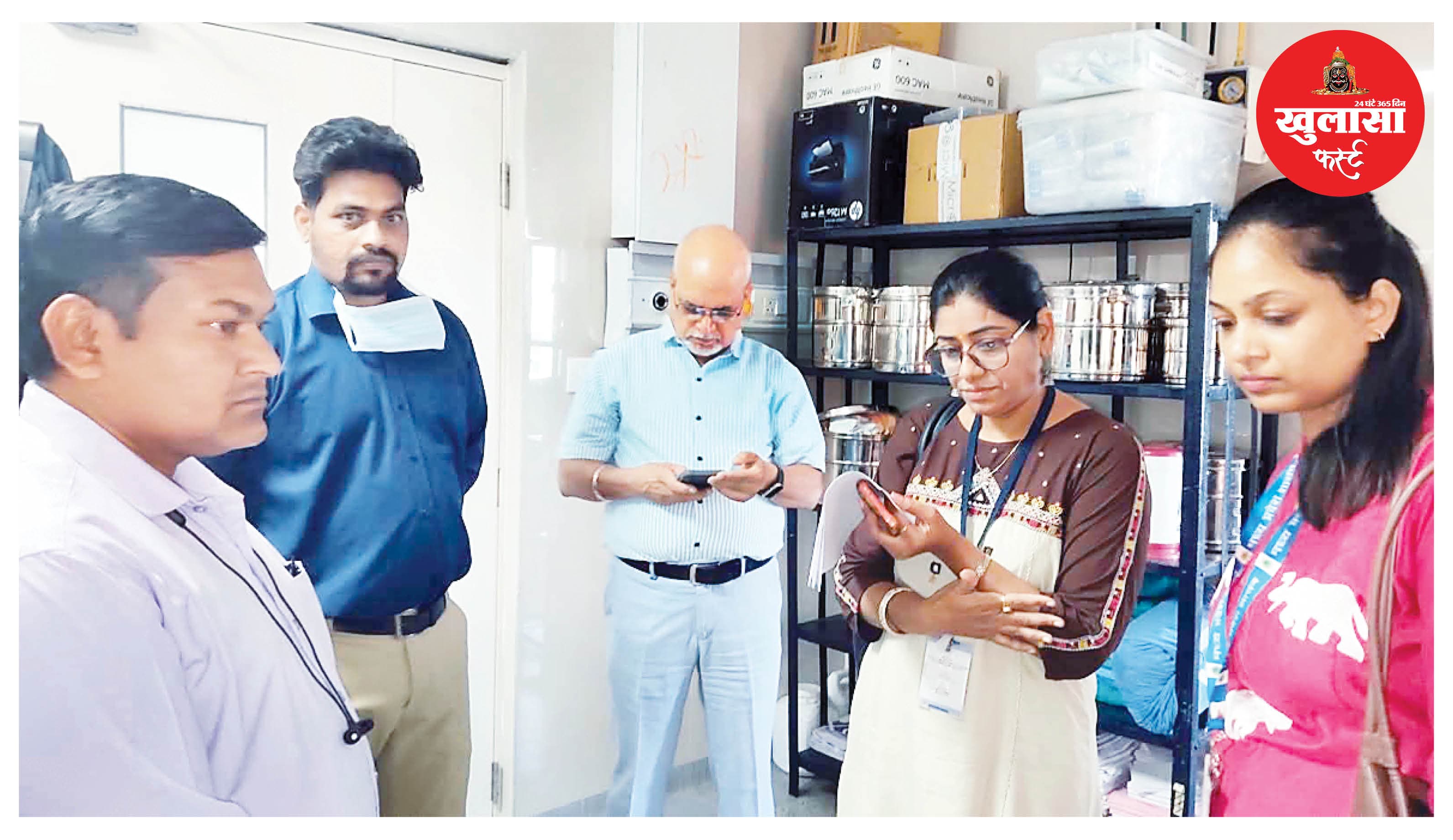 वी वन अस्पताल और न्यू बोर्न केयर सेंटर पर प्रशासन ने की कार्रवाई