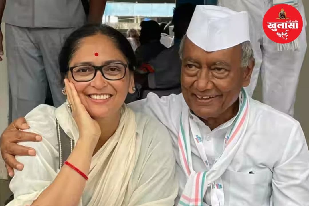 वीडियो, पहले धर्मपत्नी से साझा किया अपना संकल्प फिर आस्था की  राह पर निकले दिग्विजय सिंह