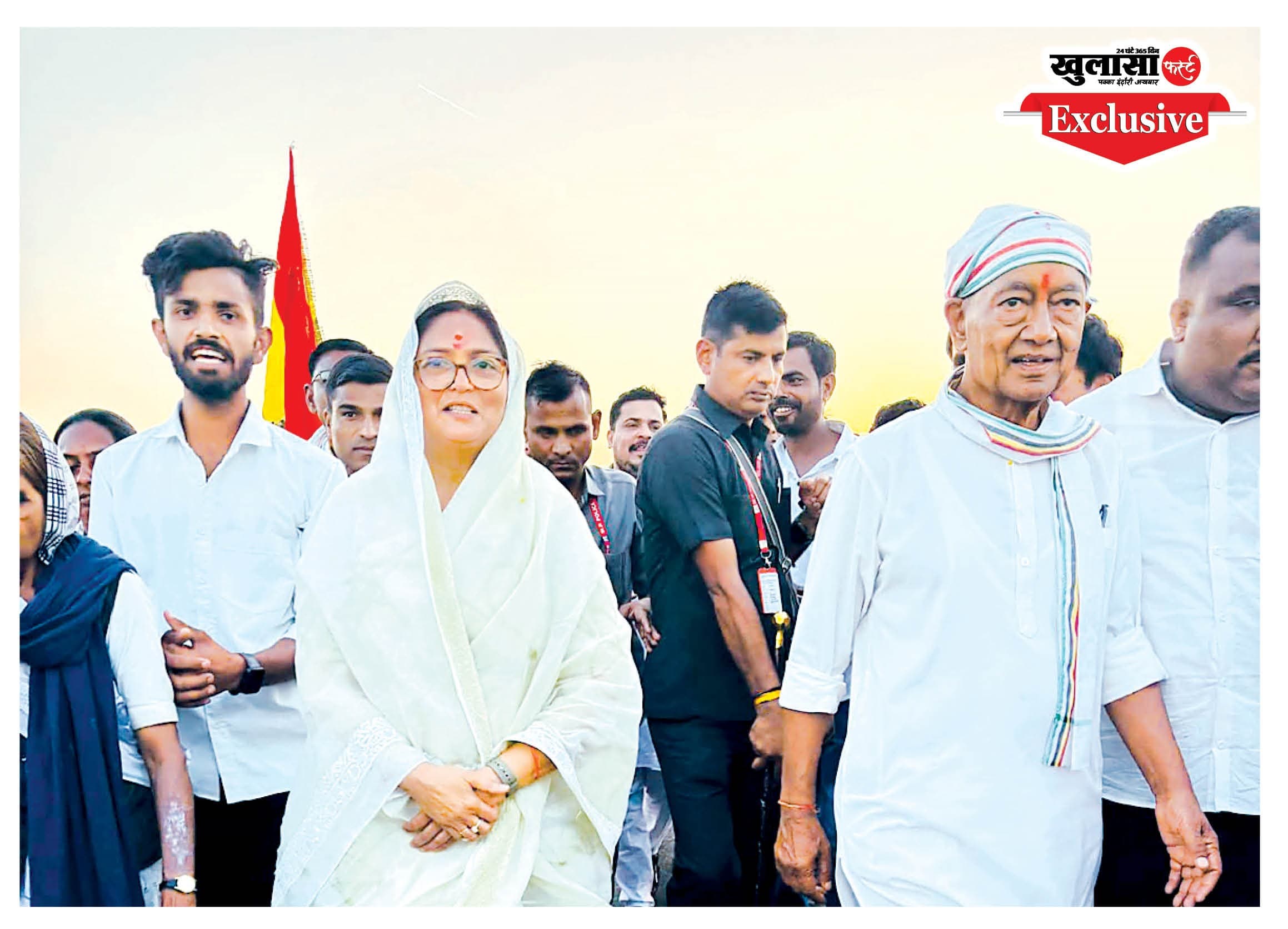 पहले धर्मपत्नी से साझा किया अपना संकल्प फिर आस्था की राह पर निकले दिग्विजय सिंह