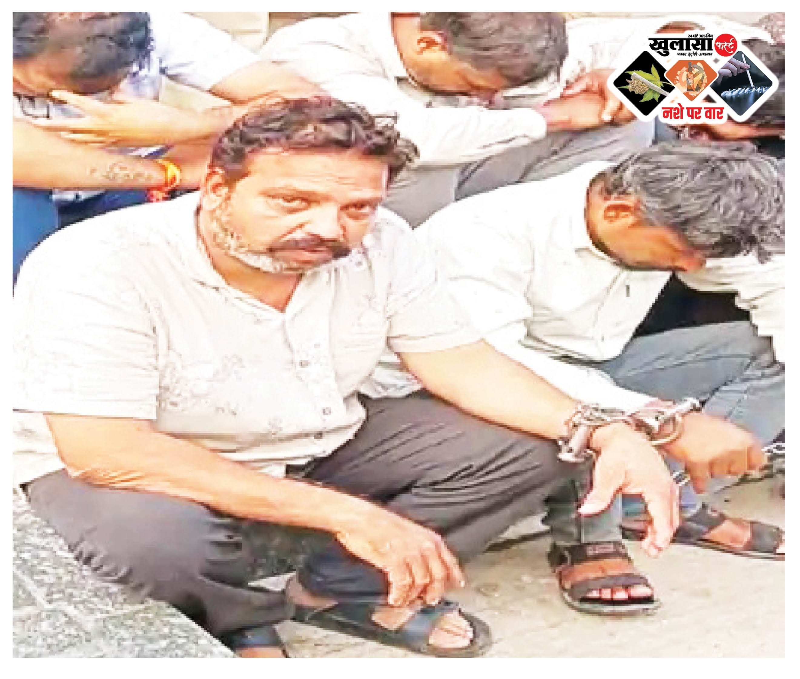विनोद जायसवाल सहित अवैध शराब कारोबार से जुड़े 10 आरोपी गिरफ्तार