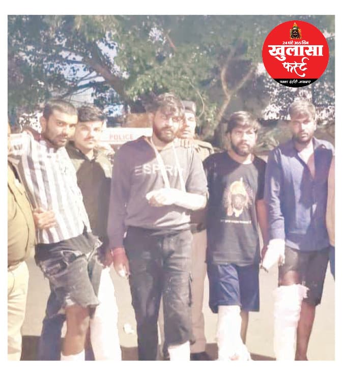 फिरौती के लिए अपहरण करने वाले नारू के टूटे पैर