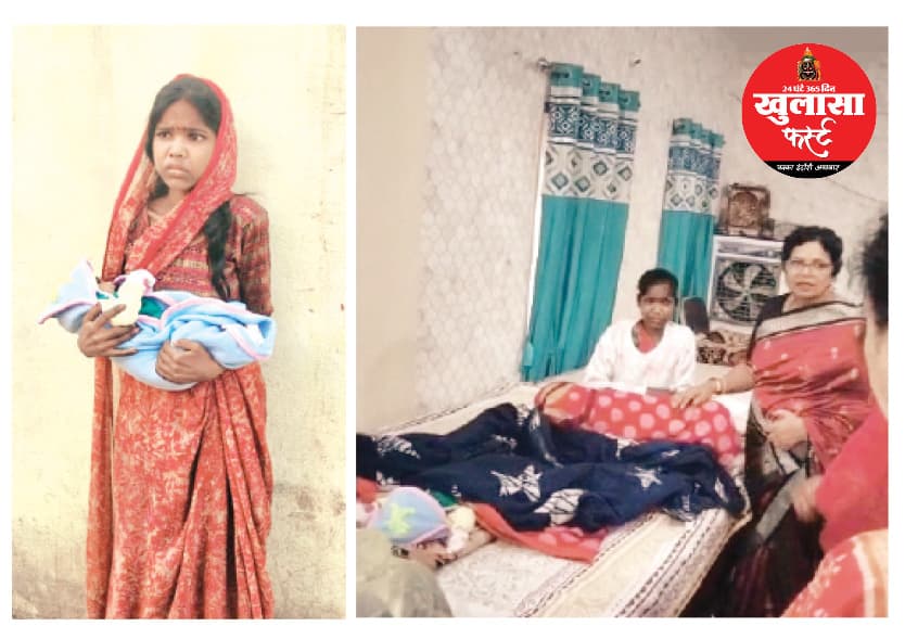 शराब दुकान के पास बच्चे के साथ रातभर ठिठुरती रही मां