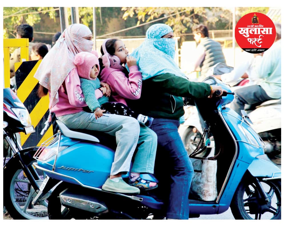 बीती रात मौसम की सबसे सर्द रात रही