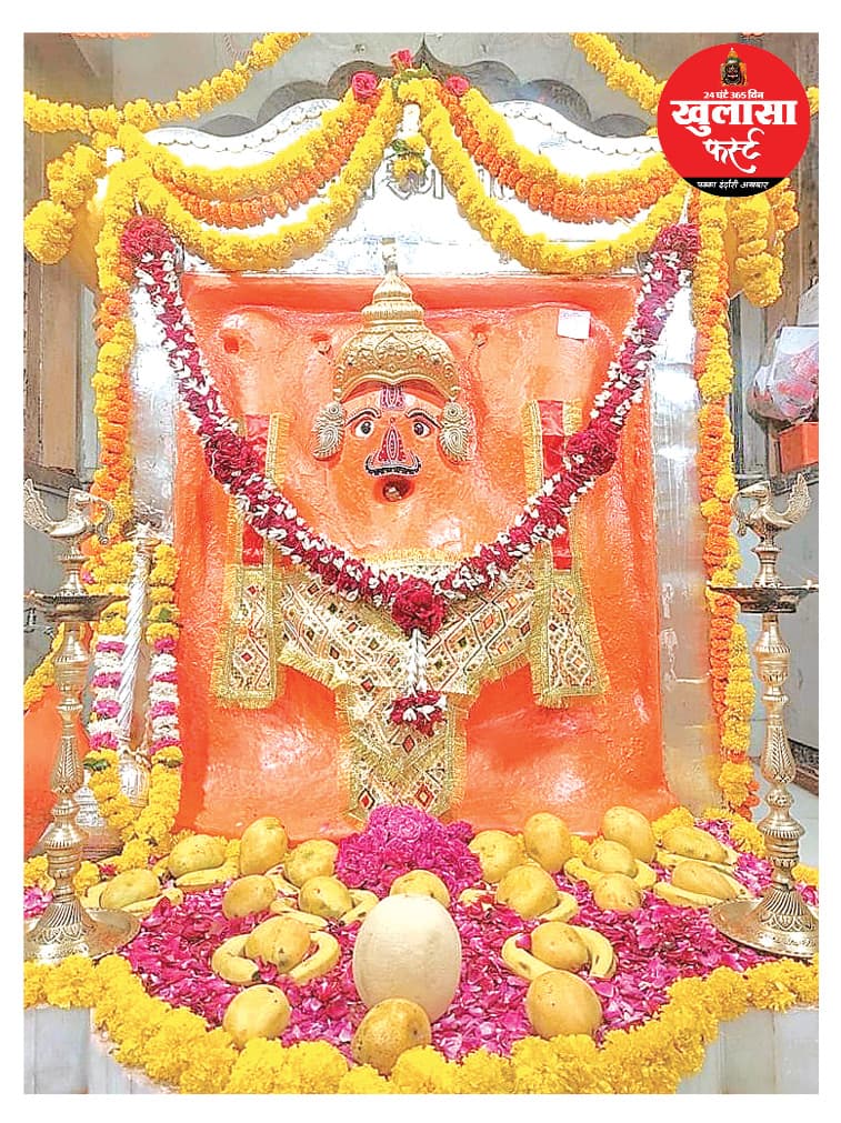 रणजीत हनुमान के दरबार से होगी इंदौरियों के नव वर्ष की शुरुआत