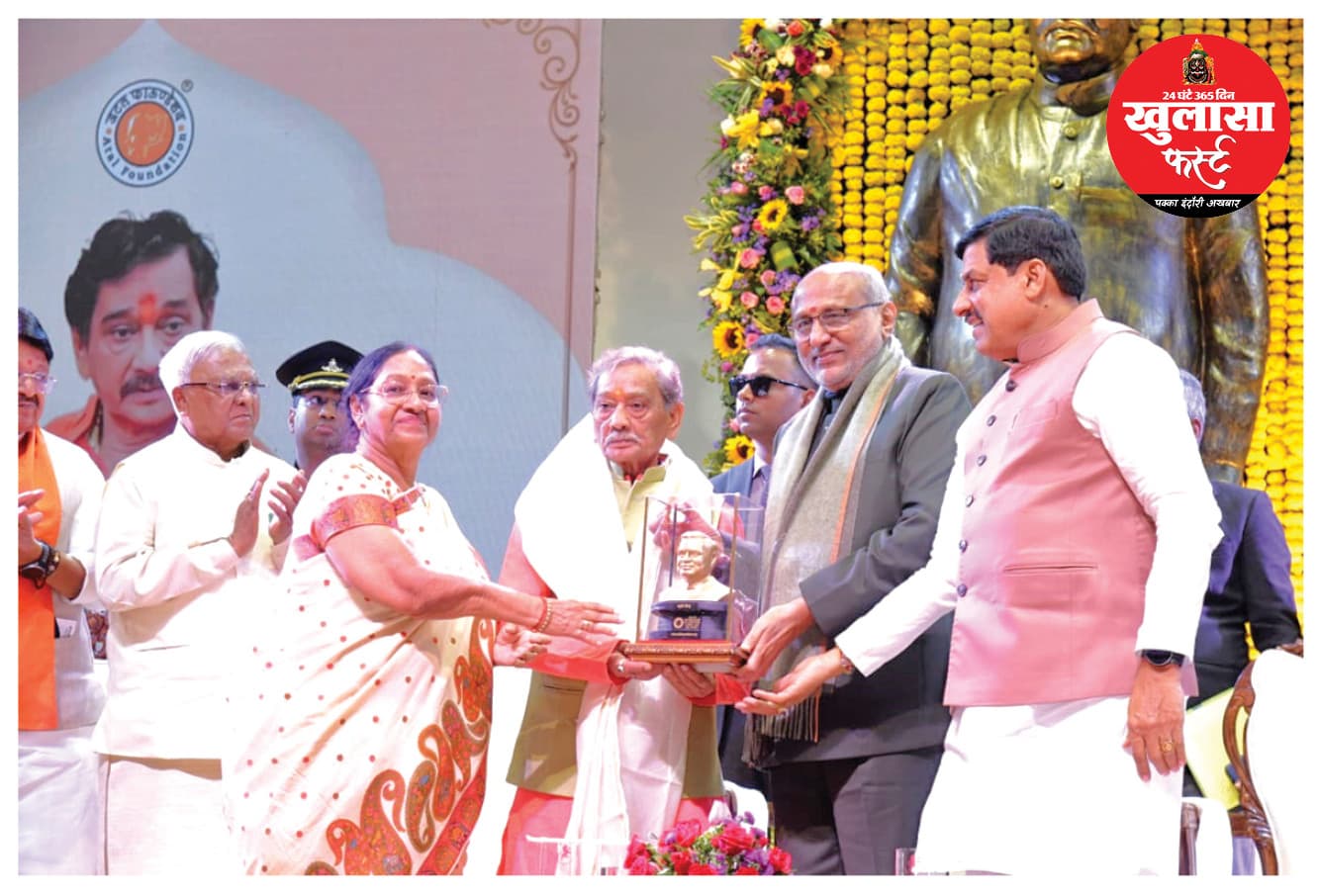 पं. सत्तन, क्रिकेटर जगदाले, पूर्व सांसद जटिया एवं शुक्ला को अटल स्मृति अलंकरण