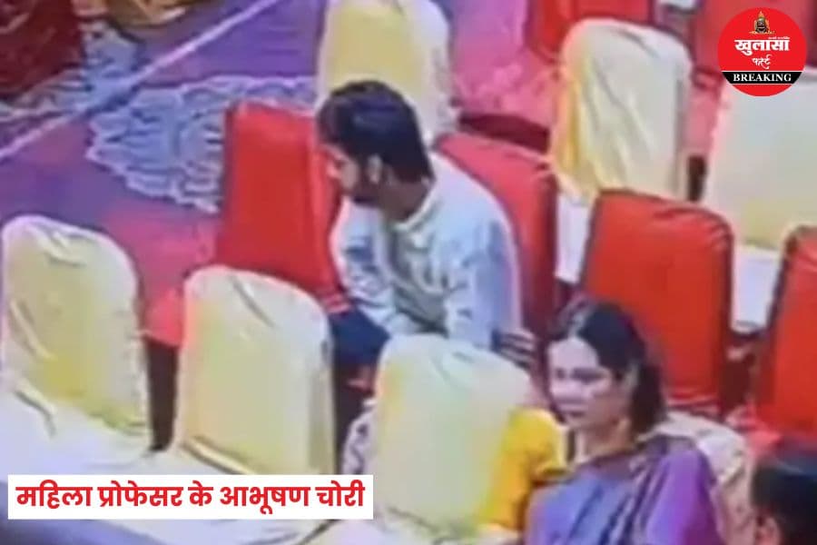 महिला प्रोफेसर के आभूषण चोरी