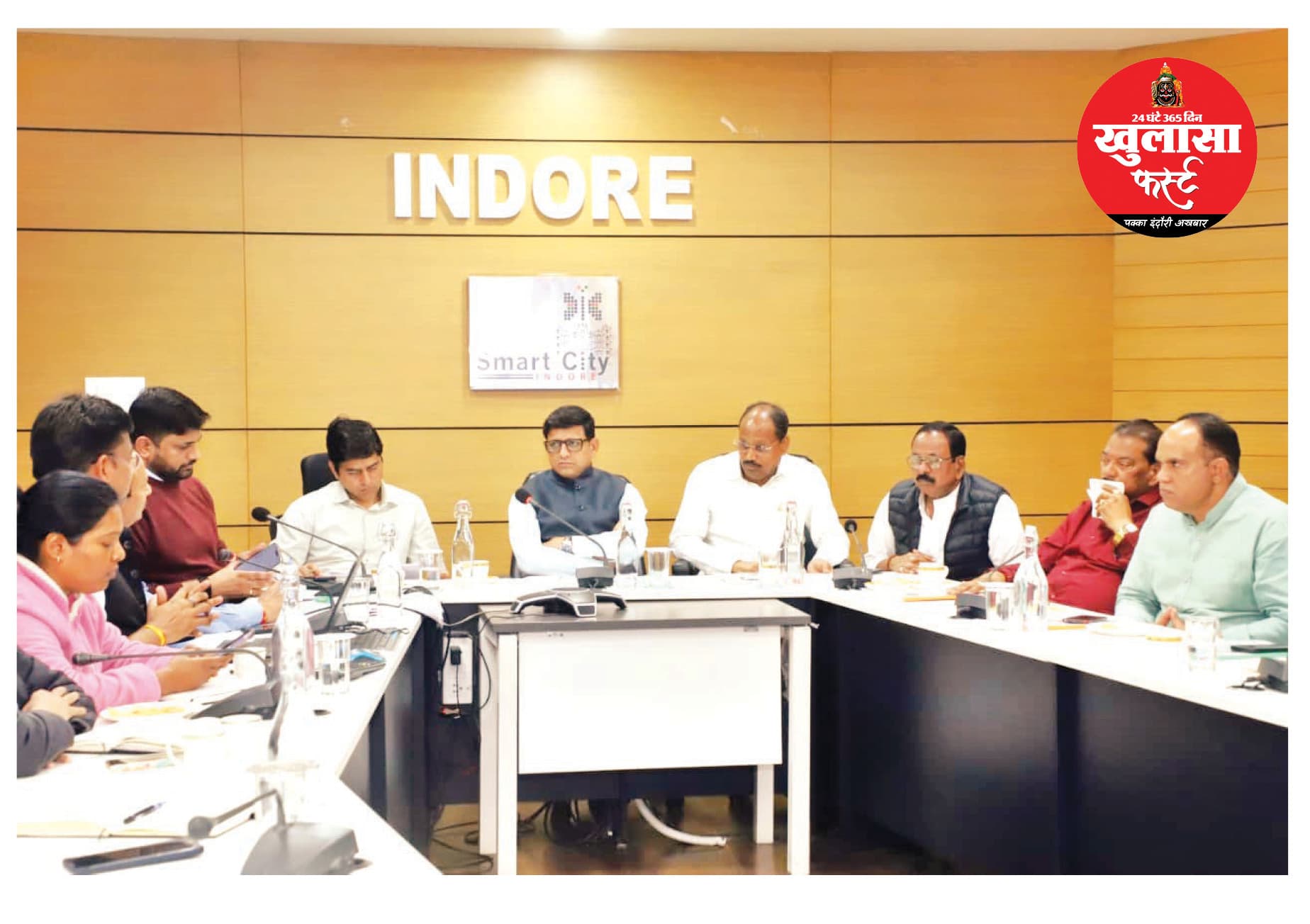 महापौर पुष्यमित्र भार्गव ने नौवीं बार शहर को नंबर-1 बनाने की तैयारी के दिए निर्देश