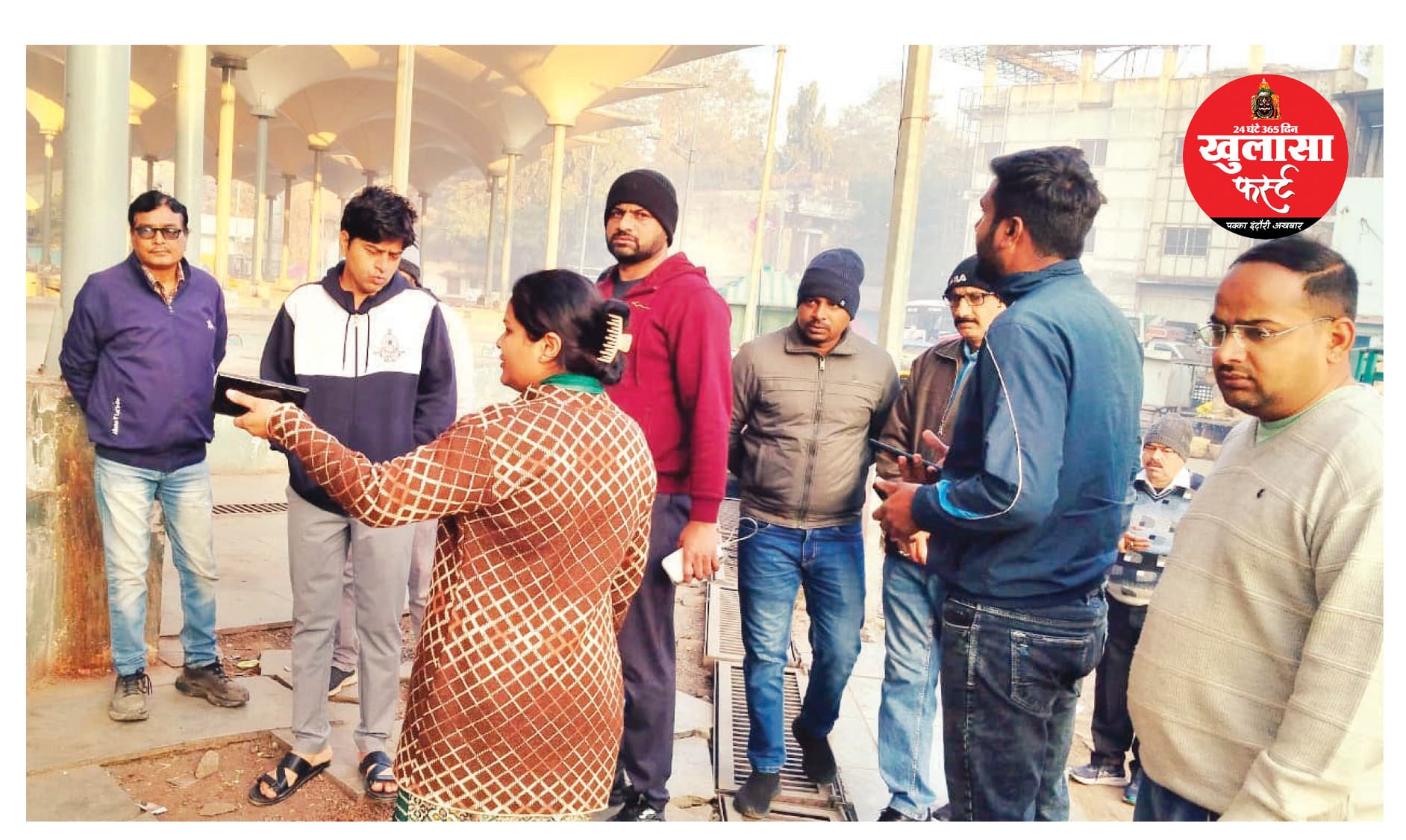 निगमायुक्त ने किया तीन सड़कों के निर्माण कार्यों का निरीक्षण
