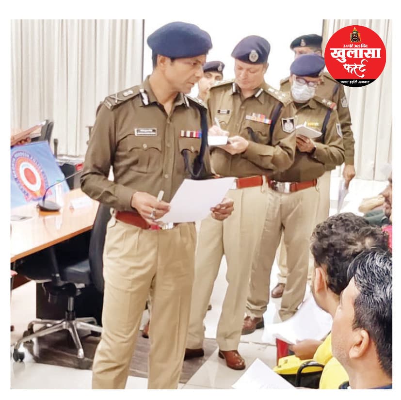 सीपी ने सुनी 54 शिकायतें तुरंत निराकरण के निर्देश
