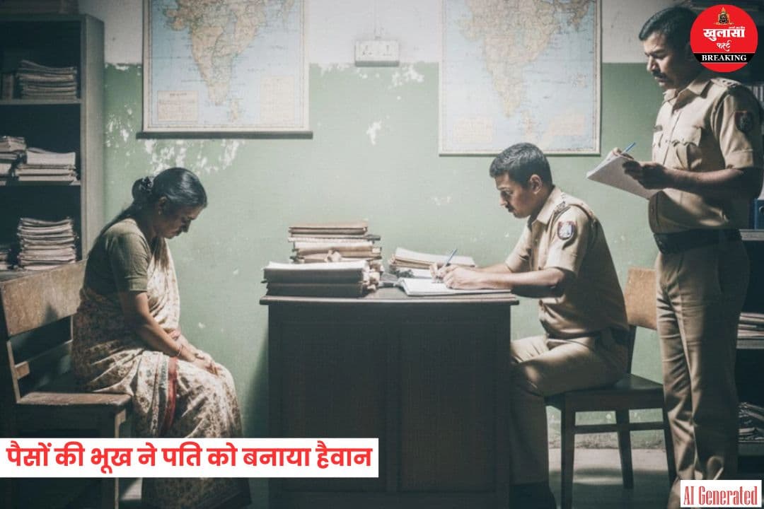 पैसों की भूख ने पति को बनाया हैवान