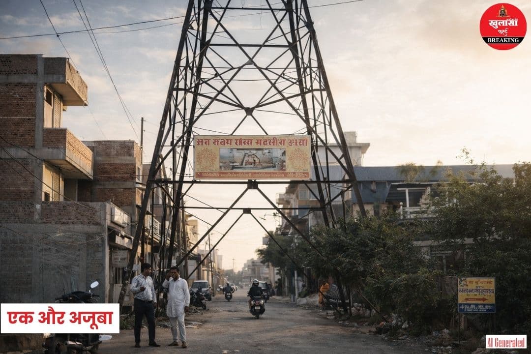 90 डिग्री ब्रिज के बाद एक और अजूबा