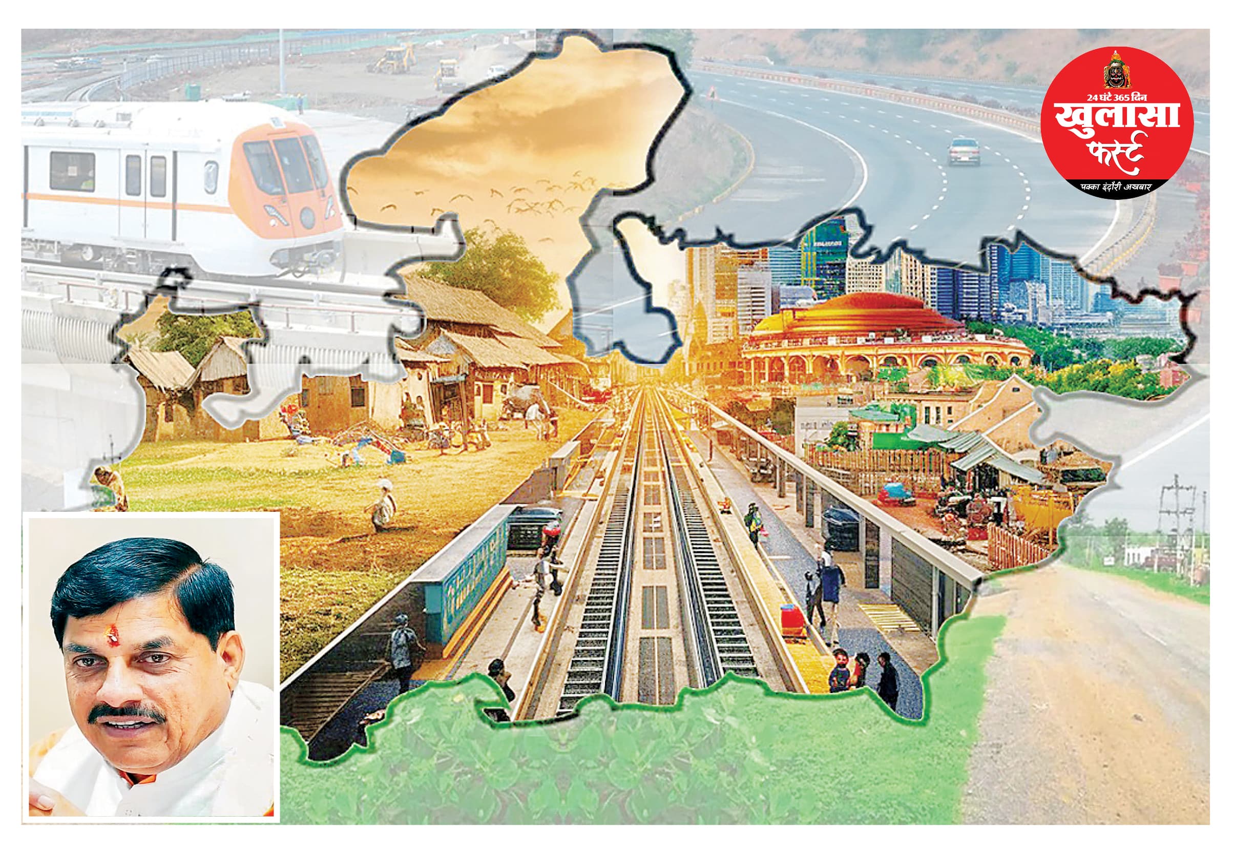 विकसित मप्र संकल्प से सिद्धि की ओर सुनियोजित विकास पथ