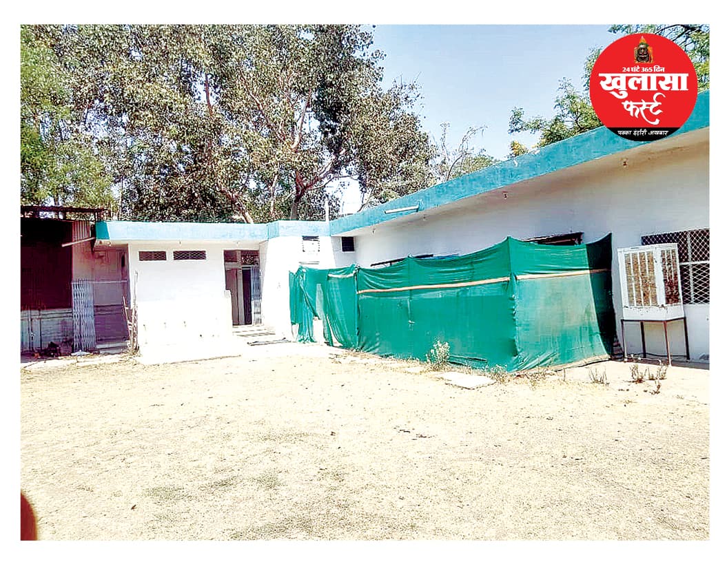 मस्जिद के नाम पर एमवाय परिसर में अतिक्रमण