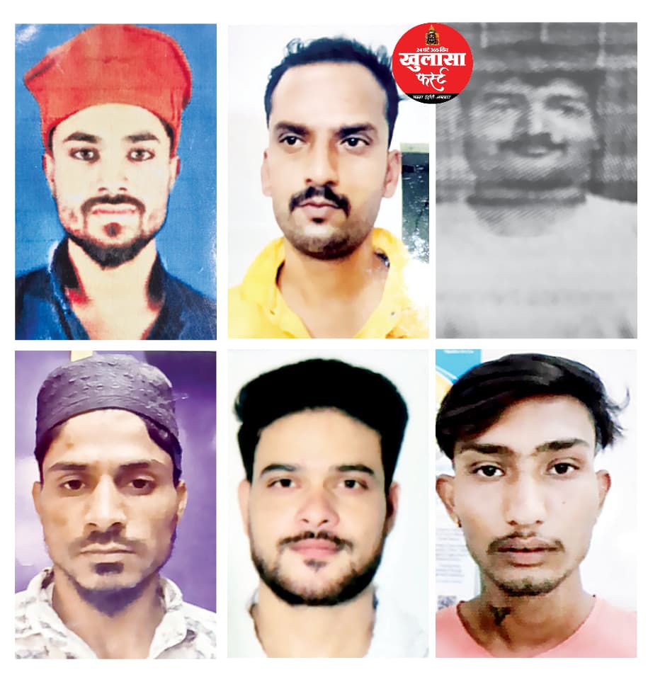 छह बदमाश जिलाबदर