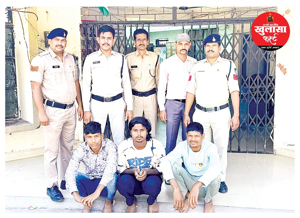 देपालपुर के शोरूम चोरी कांड में मास्टर माइंड सहित छह गिरफ्तार