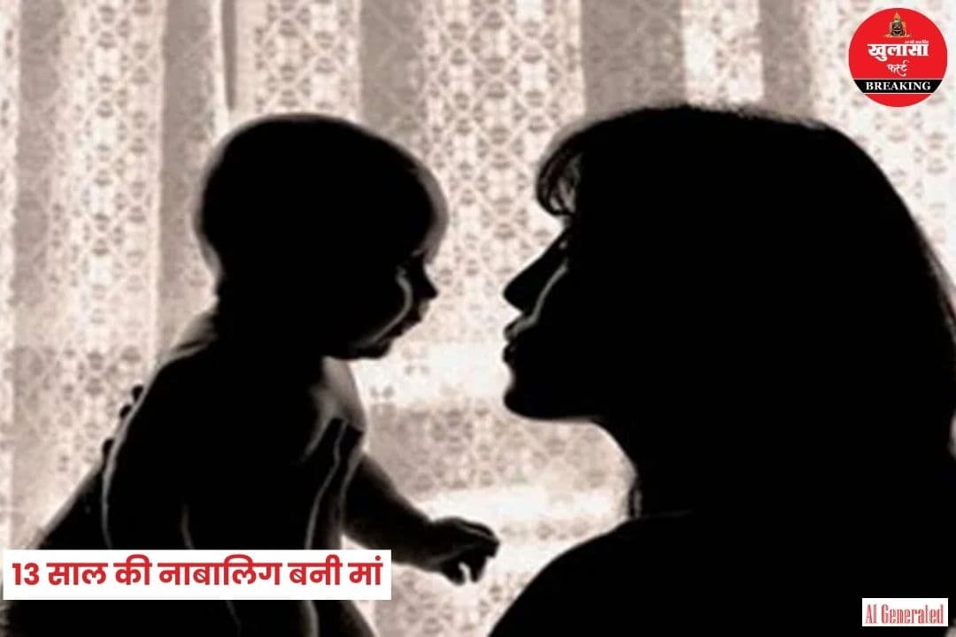 13 साल की नाबालिग बनी मां