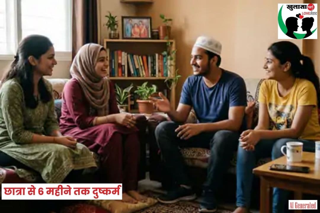 8वीं की छात्रा से 6 महीने तक दुष्कर्म