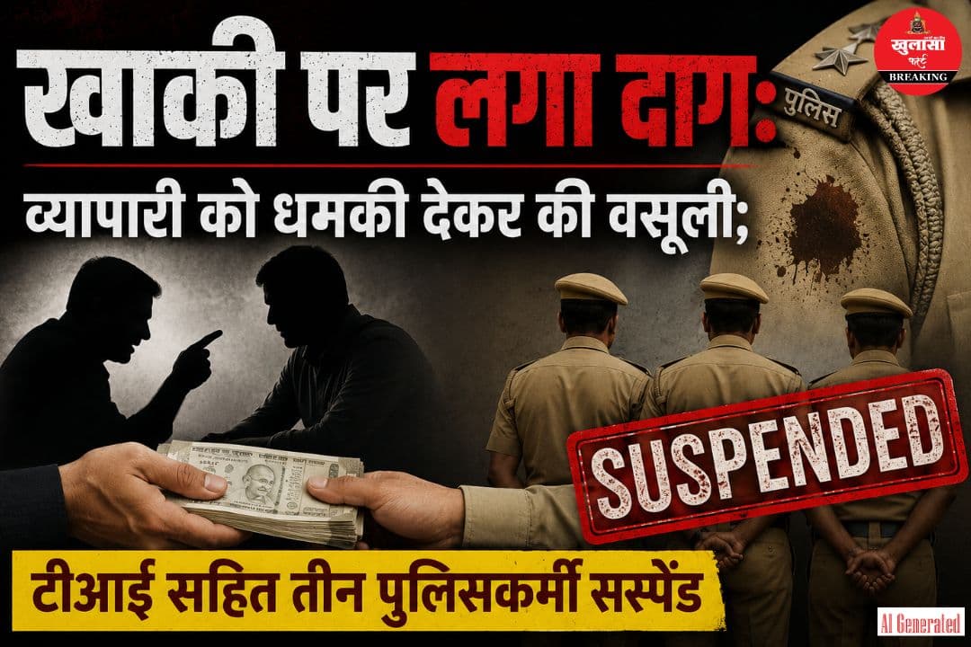 खाकी पर लगा दाग