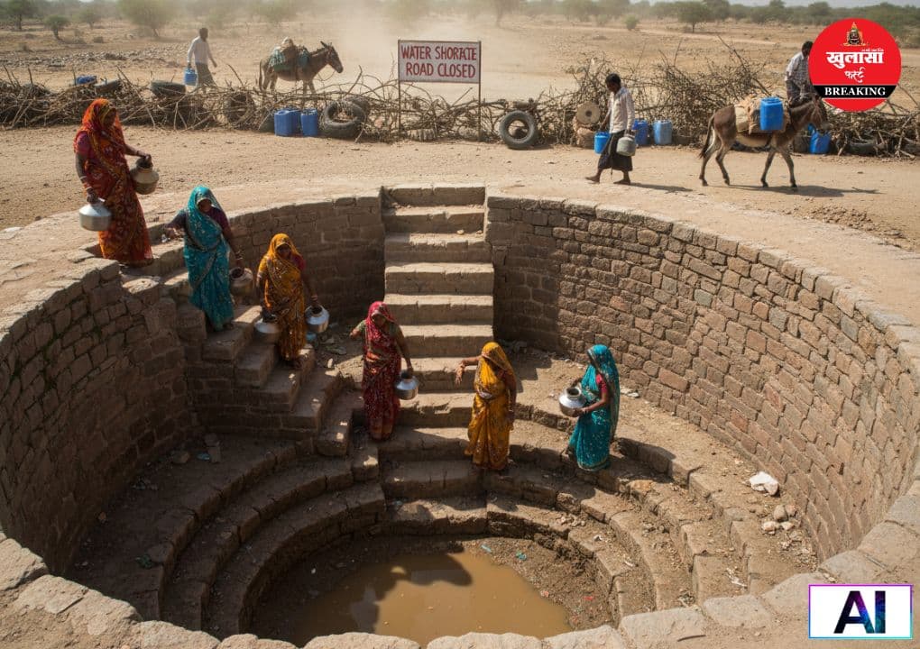 भीषण गर्मी के बीच गहराया जल संकट