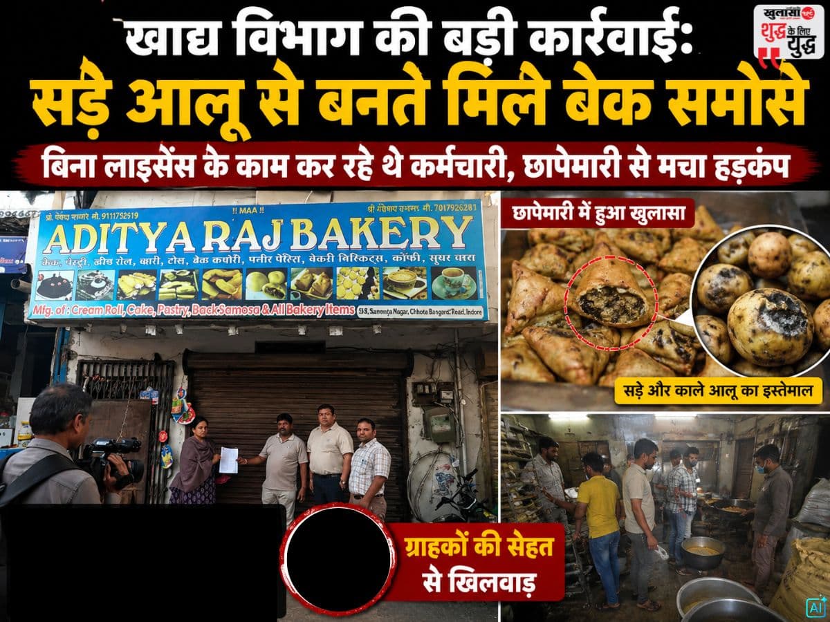 खाद्य विभाग की बड़ी कार्रवाई