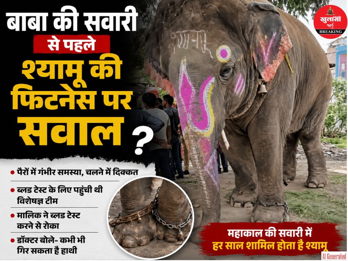 बाबा की सवारी से पहले श्यामू की फिटनेस पर सवाल