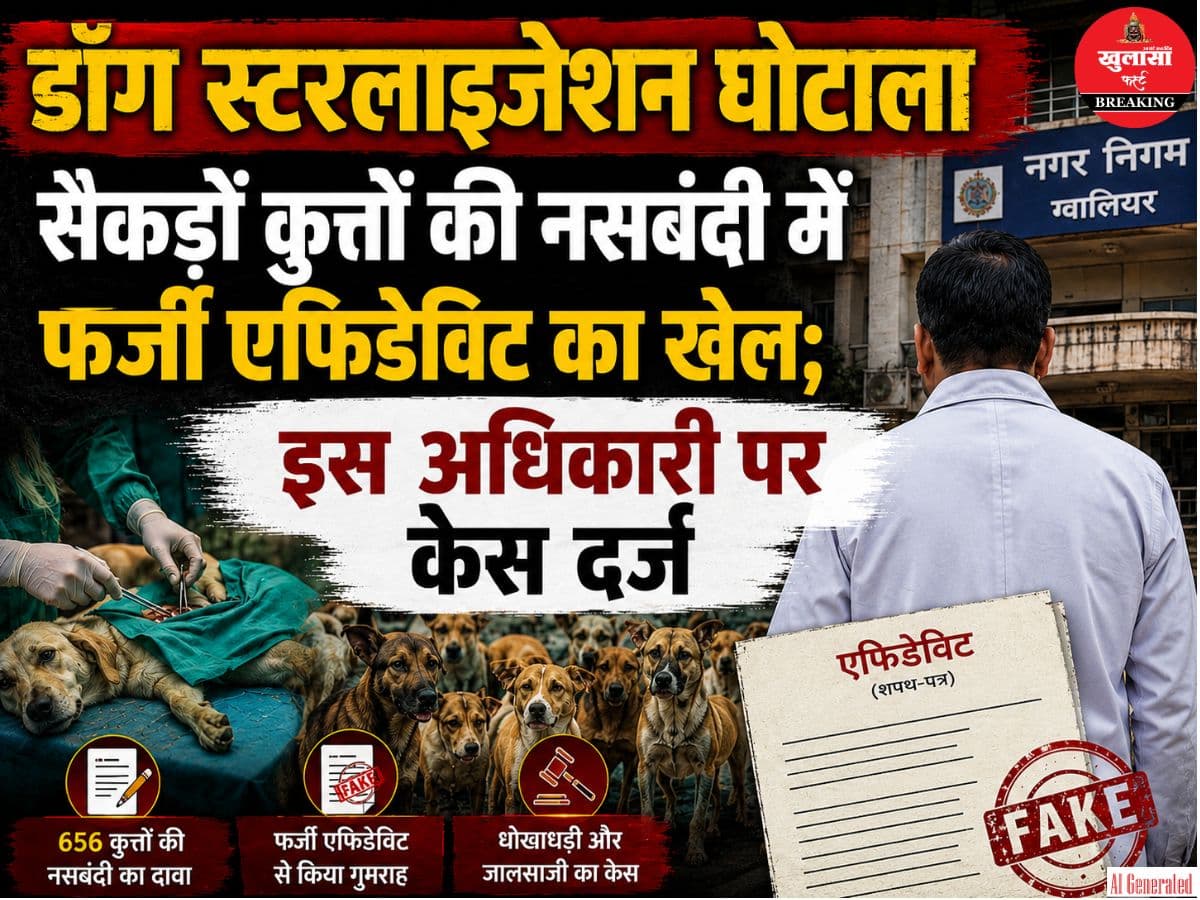 डॉग स्टरलाइजेशन घोटाला