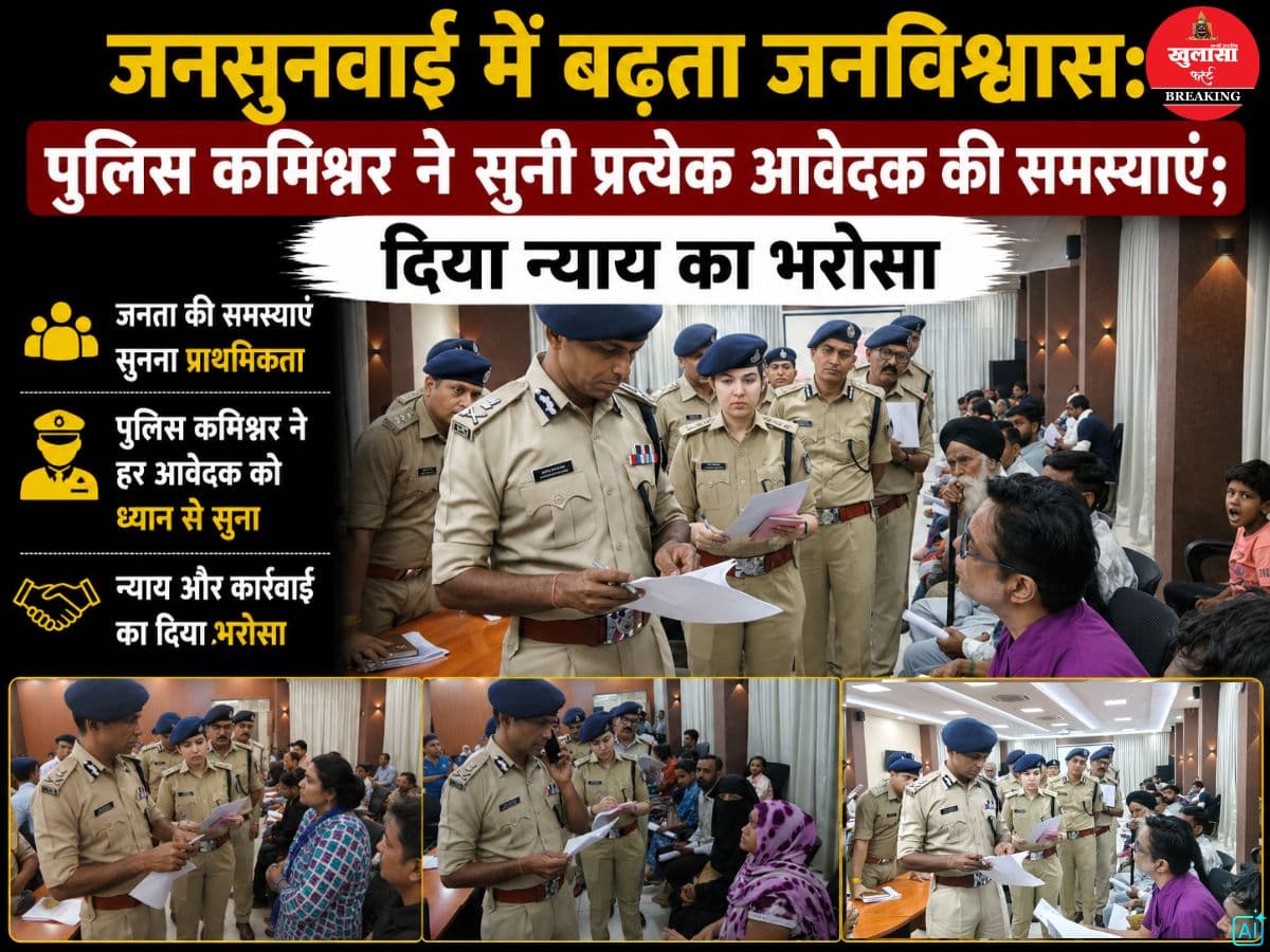 जनसुनवाई में बढ़ता जनविश्वास