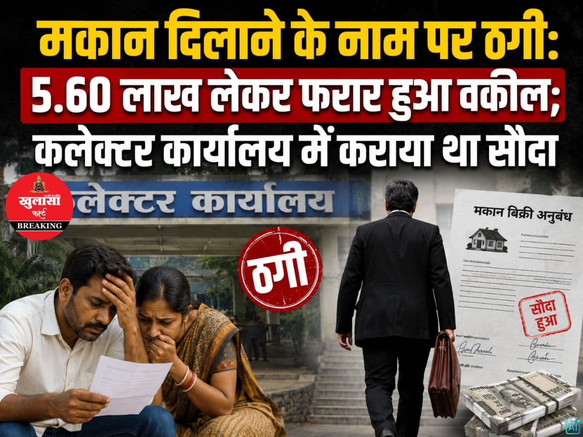 मकान दिलाने के नाम पर ठगी