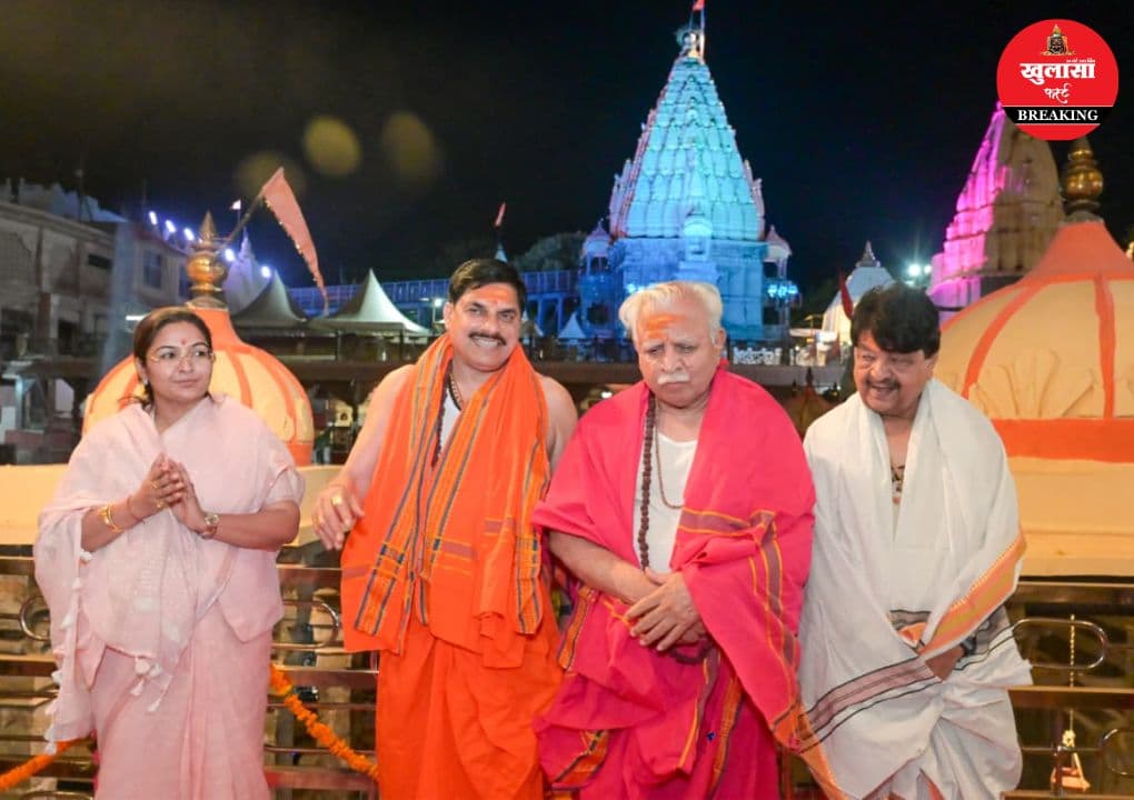 वीडियो देखिये, केंद्रीय मंत्री ने किया महाकाल महालोक का अवलोकन