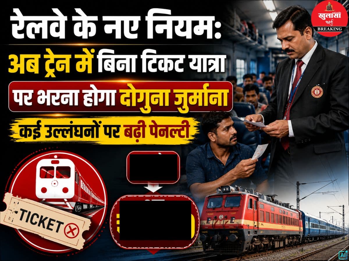 रेलवे के नए नियम