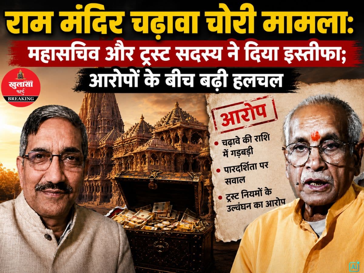 राम मंदिर चढ़ावा चोरी मामला