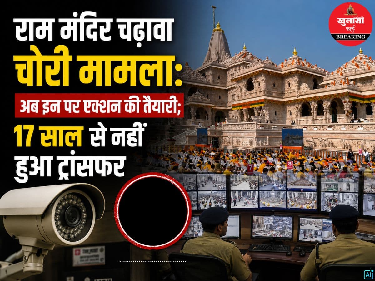 राम मंदिर चढ़ावा चोरी मामला