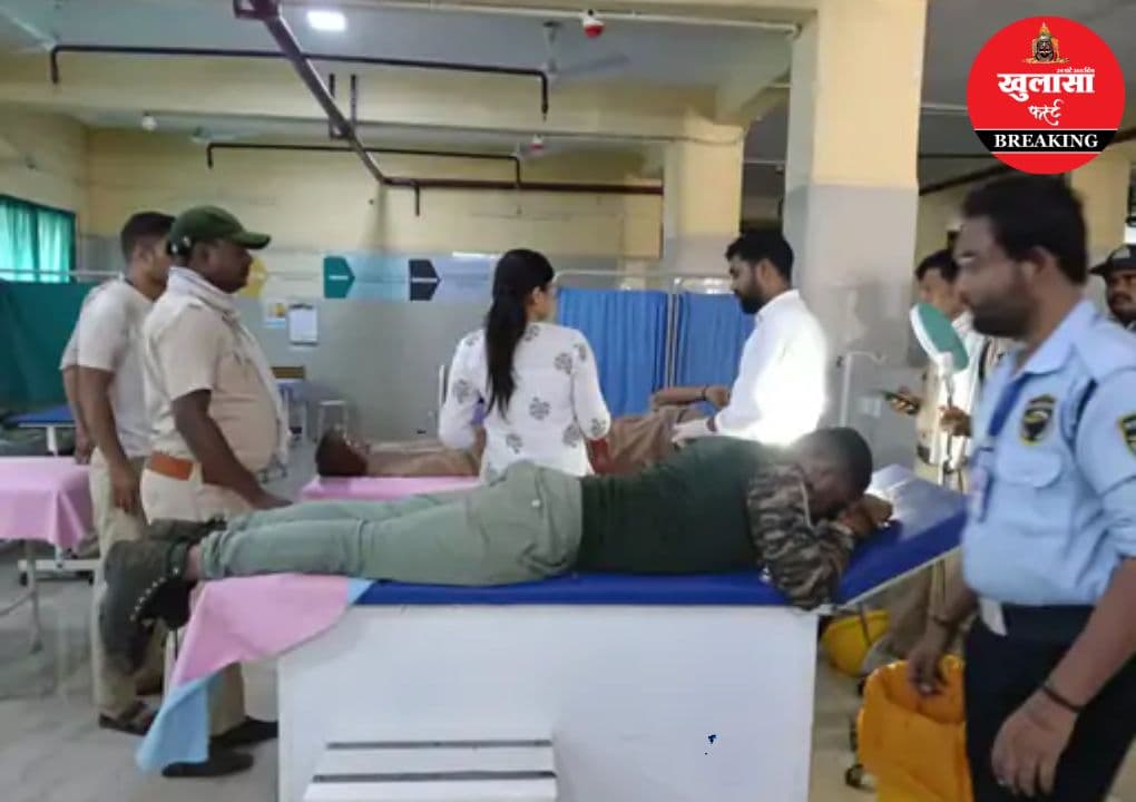 अतिक्रमण हटाने गई वन विभाग की टीम पर हमला