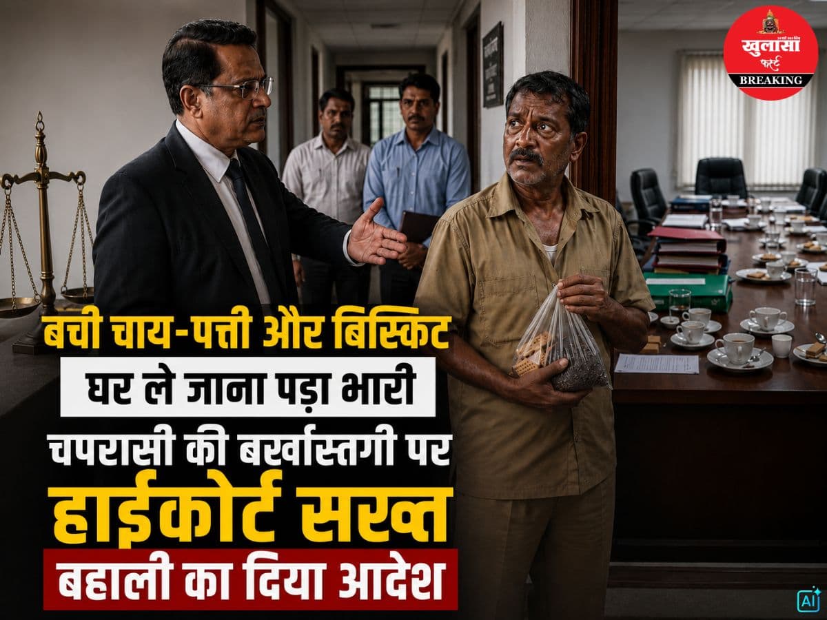 बची चाय-पत्ती और बिस्किट घर ले जाना पड़ा भारी