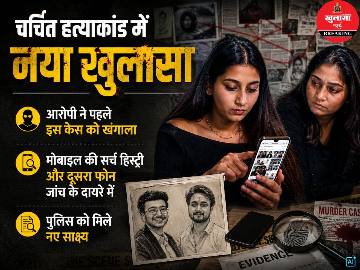 चर्चित हत्याकांड में नया खुलासा