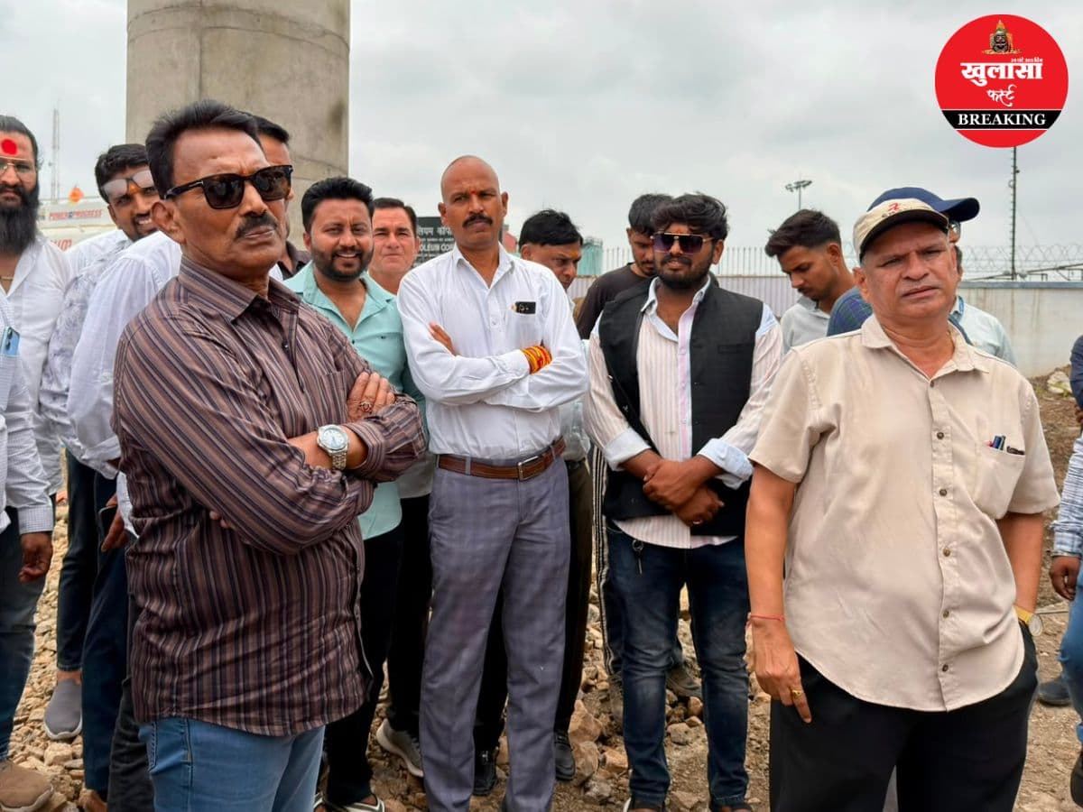 निर्माणाधीन रेलवे ओवर ब्रिज का मंत्री ने किया निरीक्षण