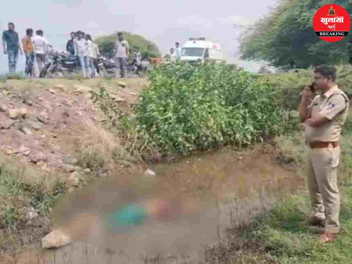 नाले से अज्ञात महिला का शव मिलने से सनसनी