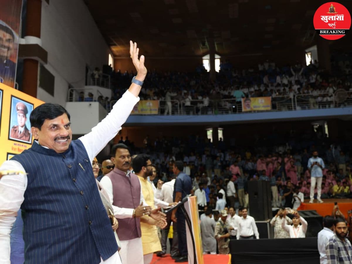 इंदौर पहुंचे मुख्यमंत्री डाॅ.मोहन यादव